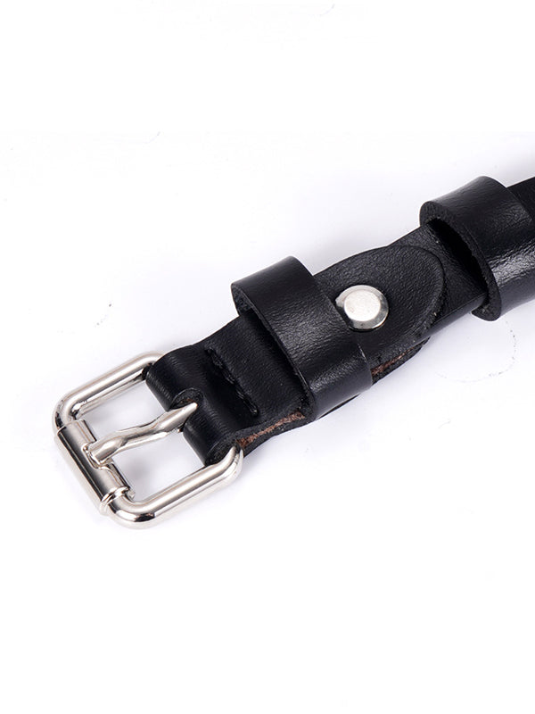 Belt Buckle Geometric Split-Joint Fanny Packs Bags Accessories Bags