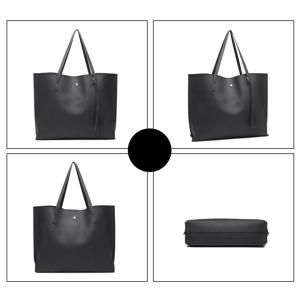 Soft Leather Tote Bag