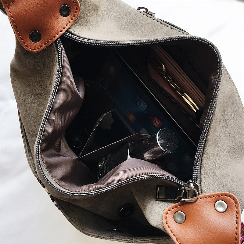 Summer Bag with Embroidery