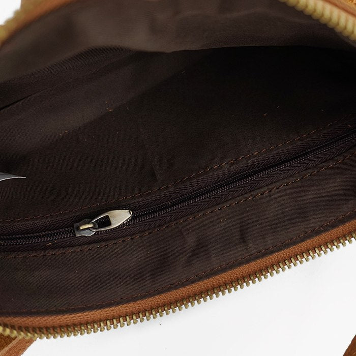 Cute Boho Tasseled Genuine Leather Crossbody Bag