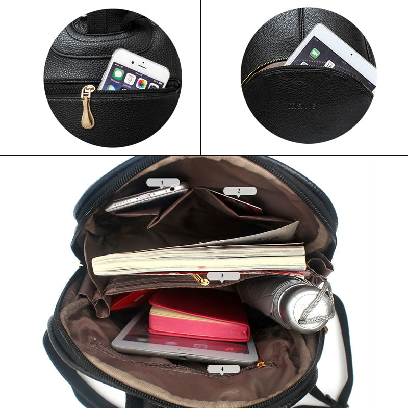 Small Leather Backpack