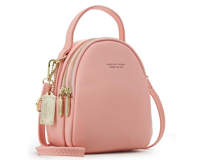 Casual PU Leather Mini Backpack