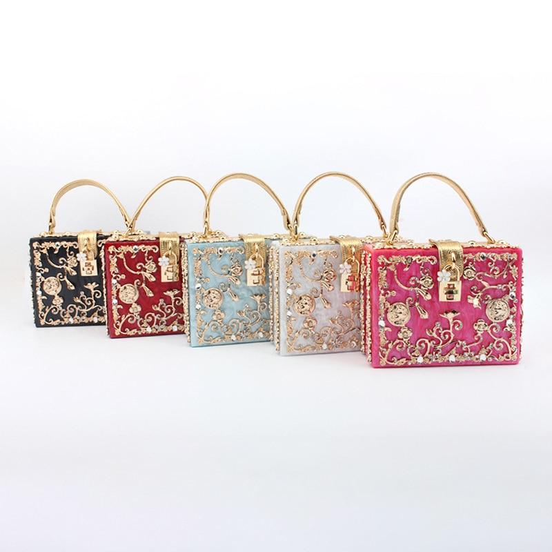 Luxury Floral Patterned Handbag