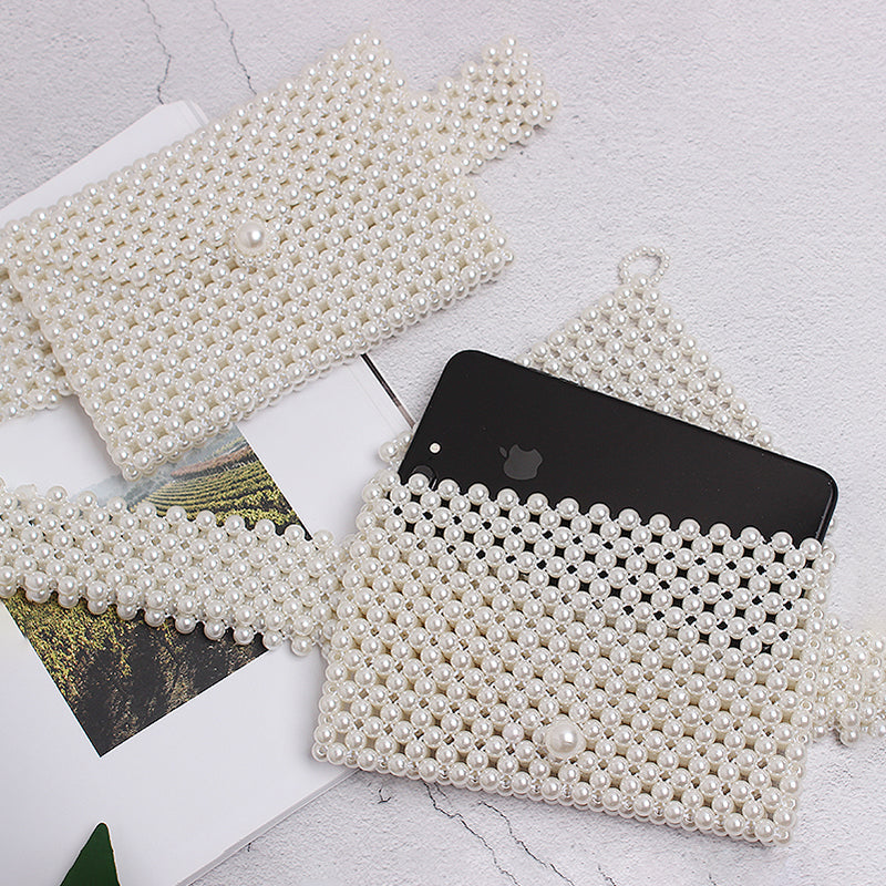 Beaded Elastic Belt Waist Bag