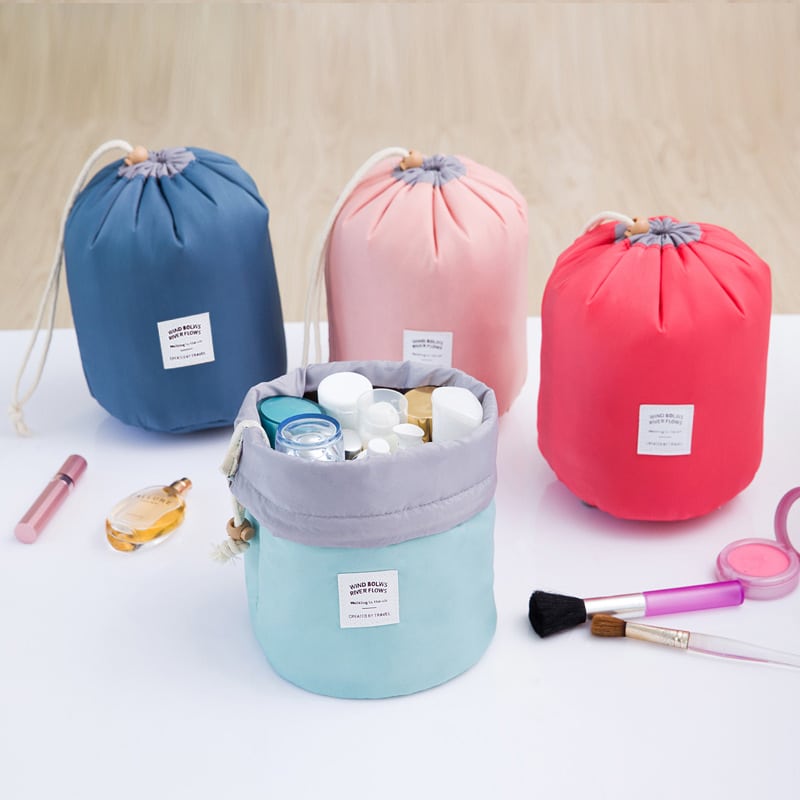 Barrel Cosmetic Bag
