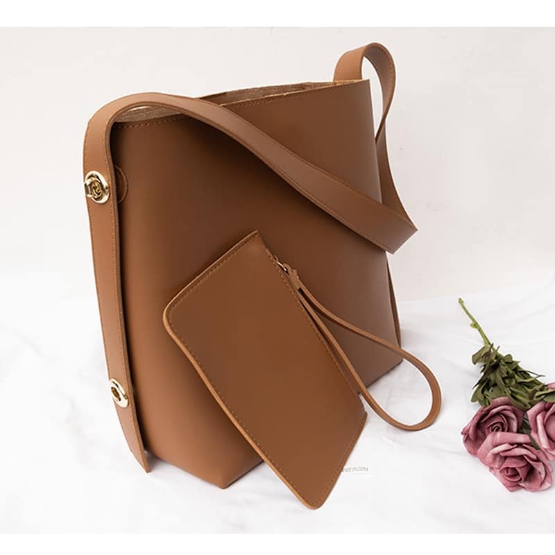 PU Leather Shoulder Bag