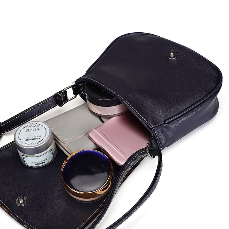 Boho Crossbody Bag with Decorative Tassel