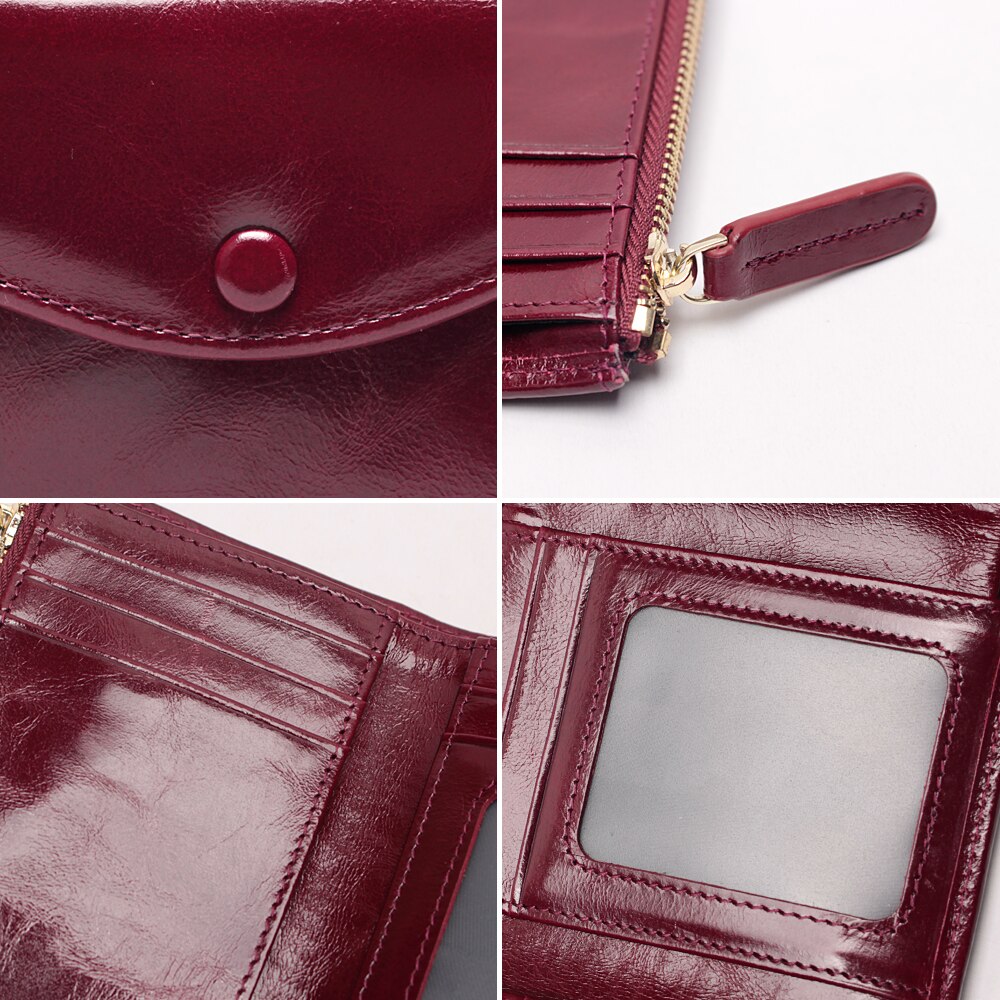 Oil Wax Leather Wallet