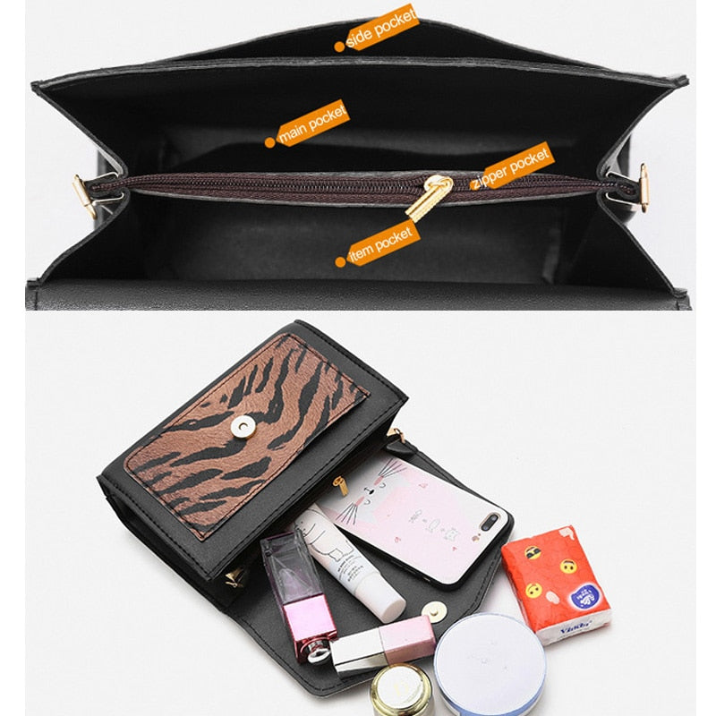 Leopard Printed Handbag