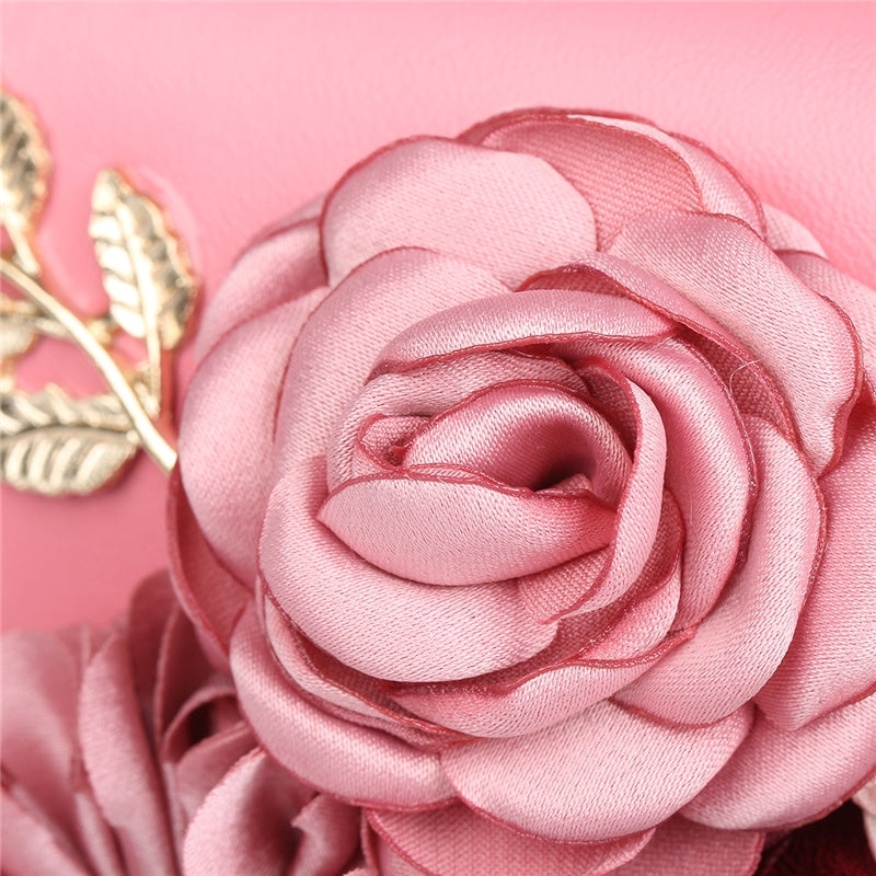 Delicate Floral Evening Bag