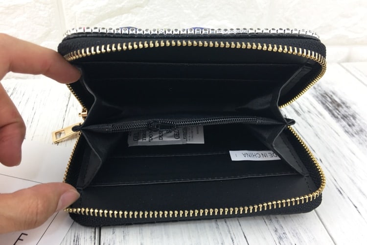 Luxurious Crystal Design Wallet