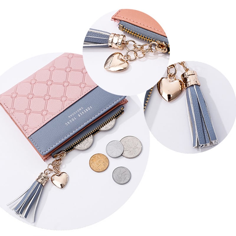 Classic Two Tone Leather Wallet