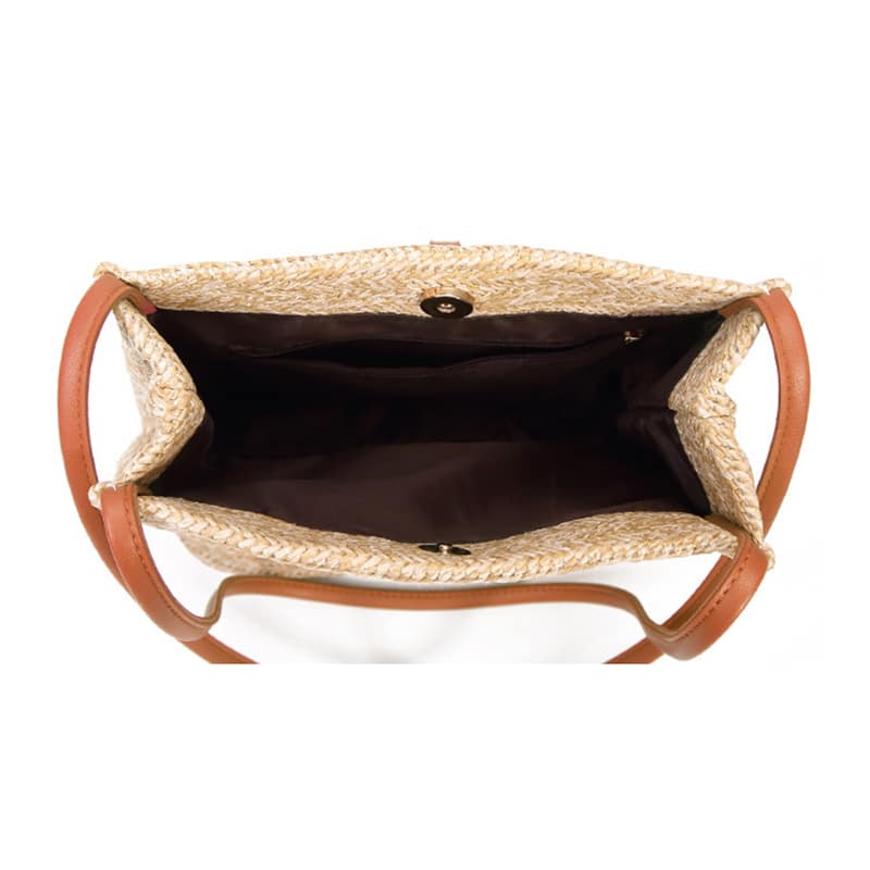 Boho Straw Crossbody Bag