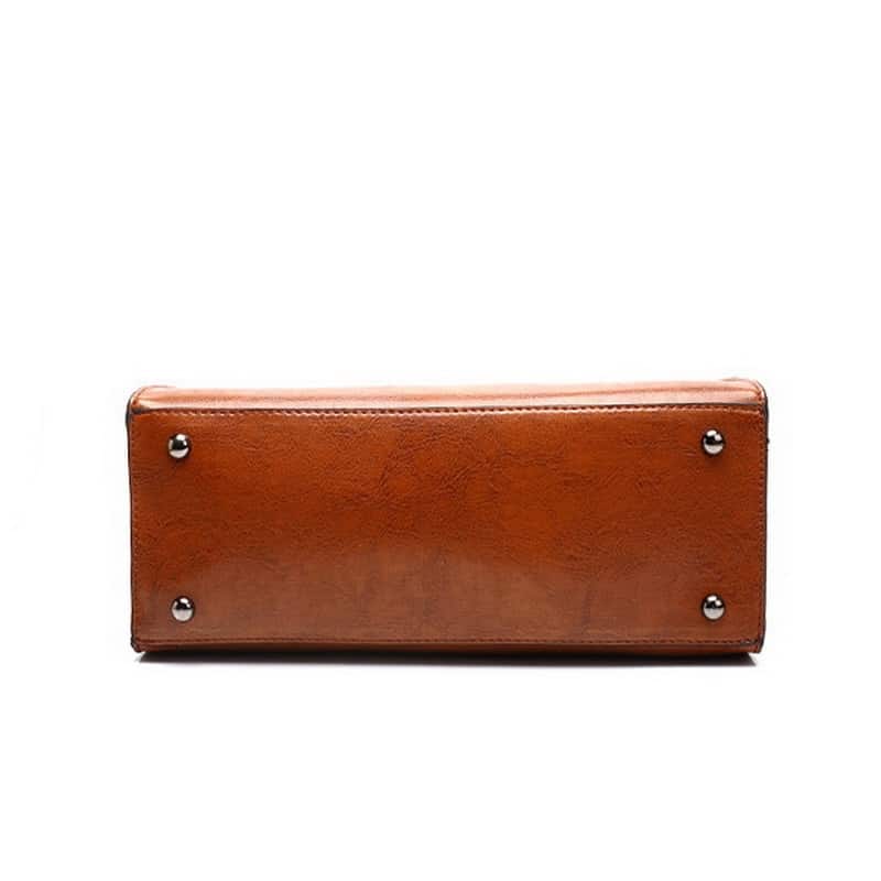 Oil Eco-Leather Tote Bag