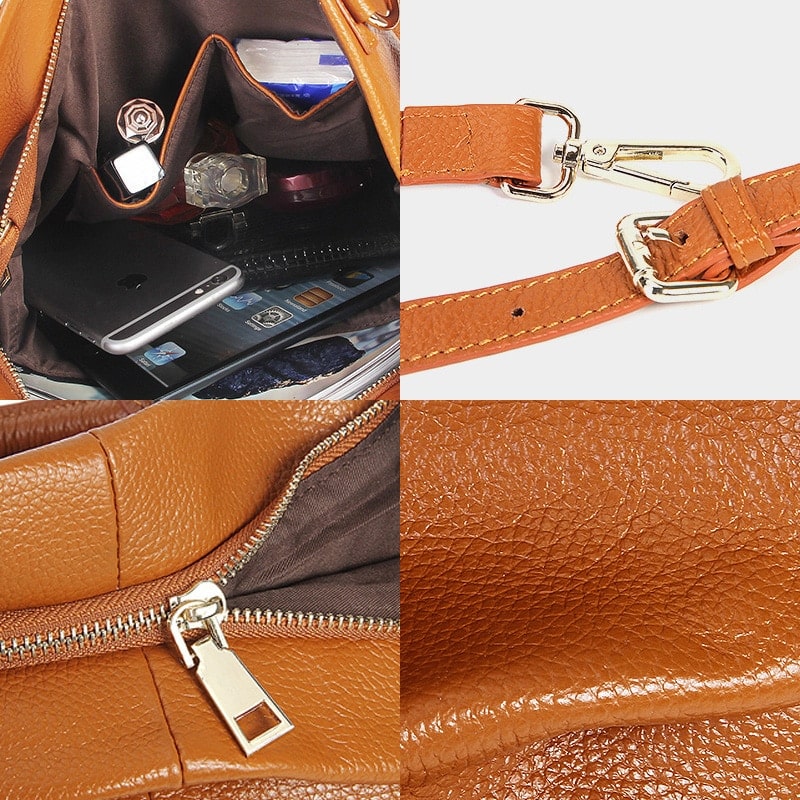 Genuine Leather Tote Bag