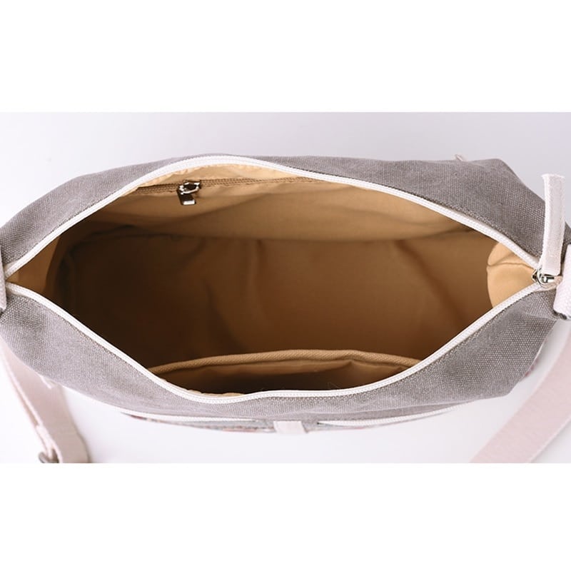 Bohemian Canvas Crossbody Bag