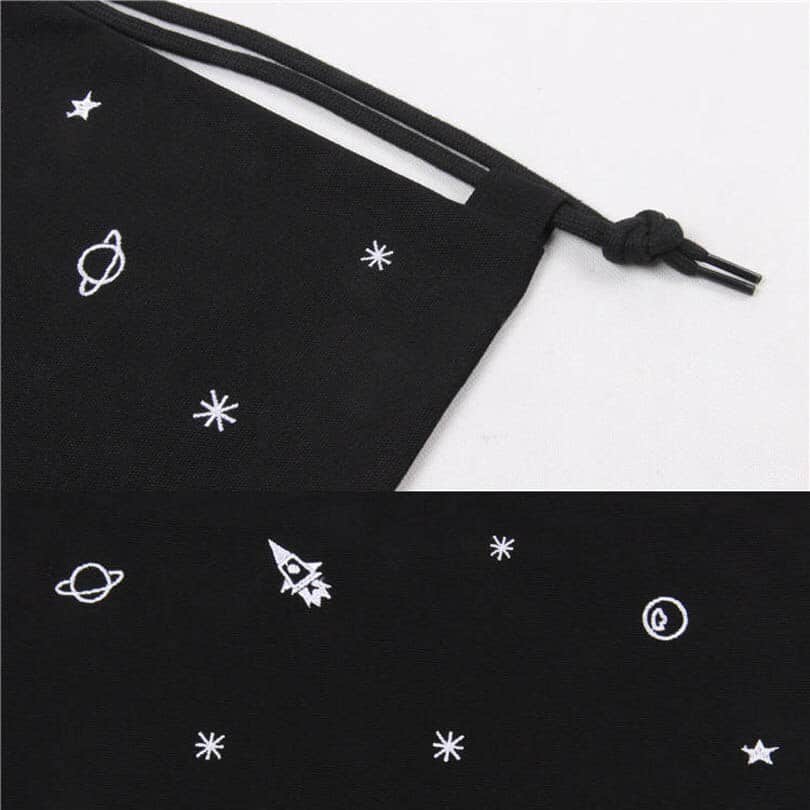 Softback Prined Drawstring Backpack