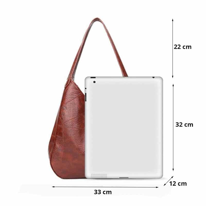 Marble Eco-Leather Tote Bag