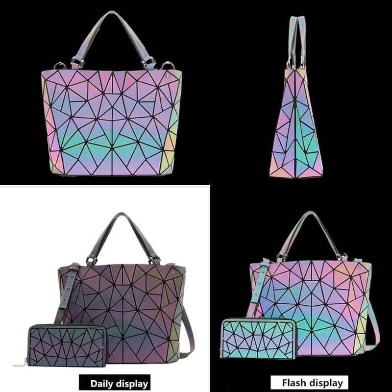 Mosaic Design Tote Bag 2/3 Pcs Set