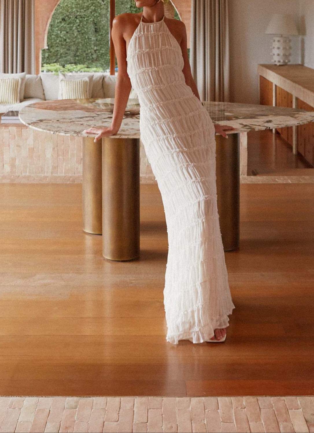 Nico Maxi Dress - Ivory