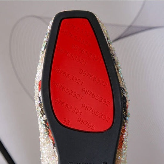 Celeste Coral Reef Sequin Mule Slippers - 2 Colors