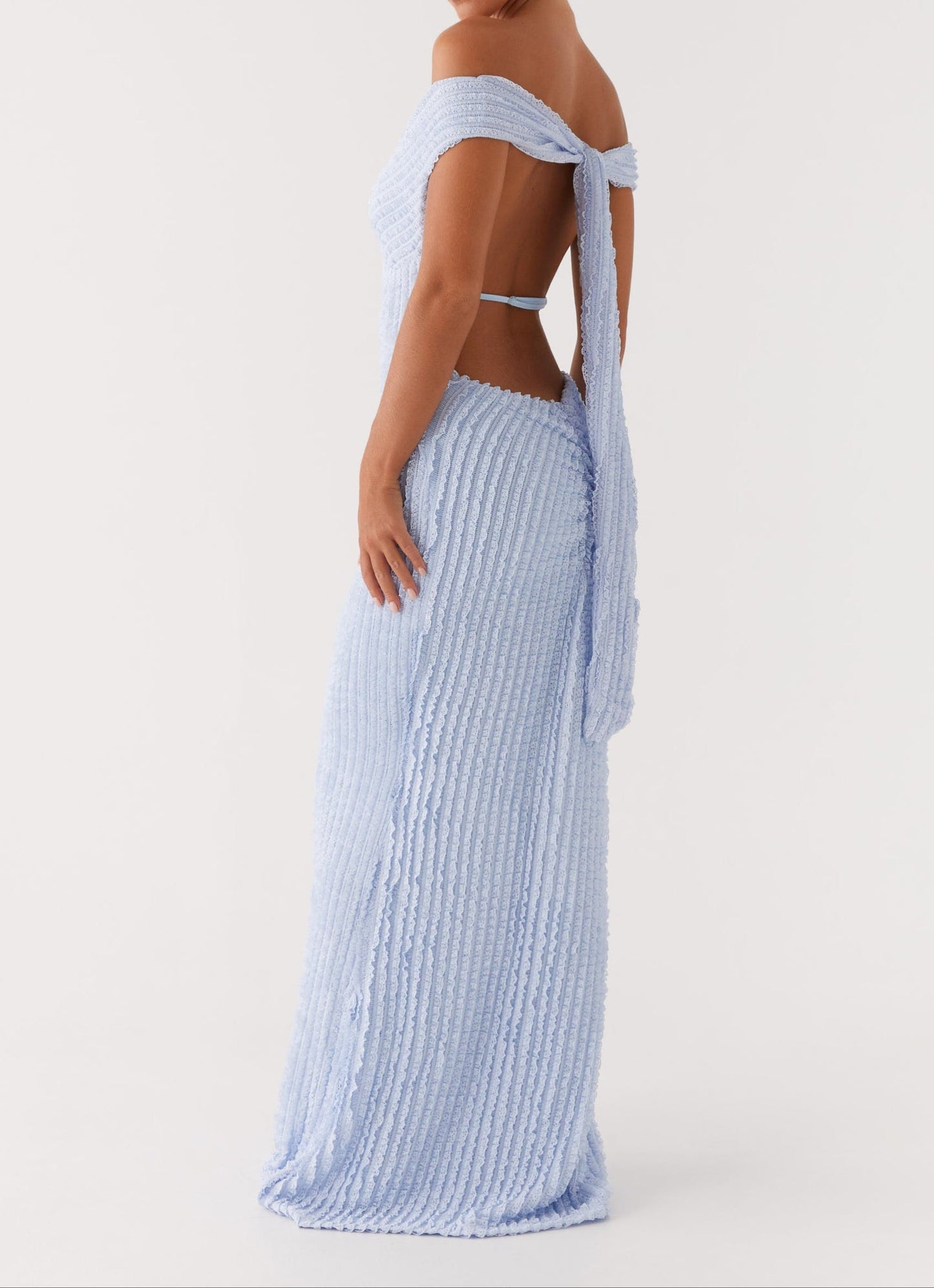 Josefina Maxi Dress - Blue