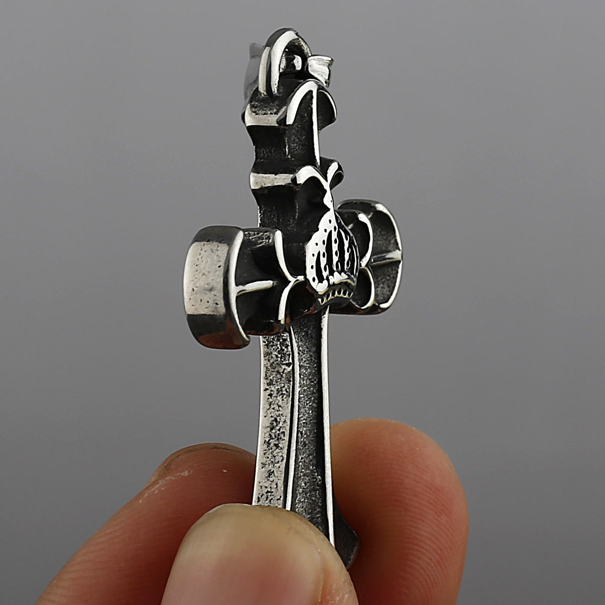 Crown Cross Necklace