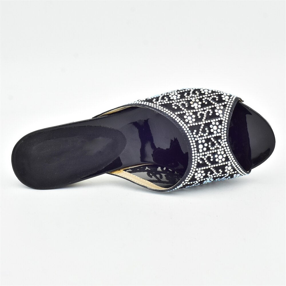 Emelda Grecian Embellished Sandals