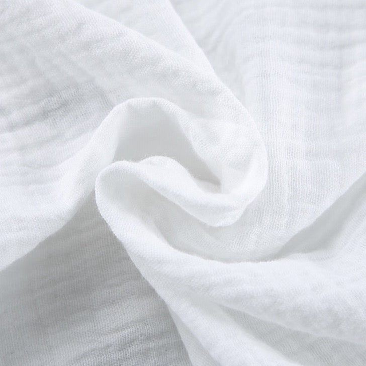 Heisey White Cotton Lacing Front Top and Shorts Set