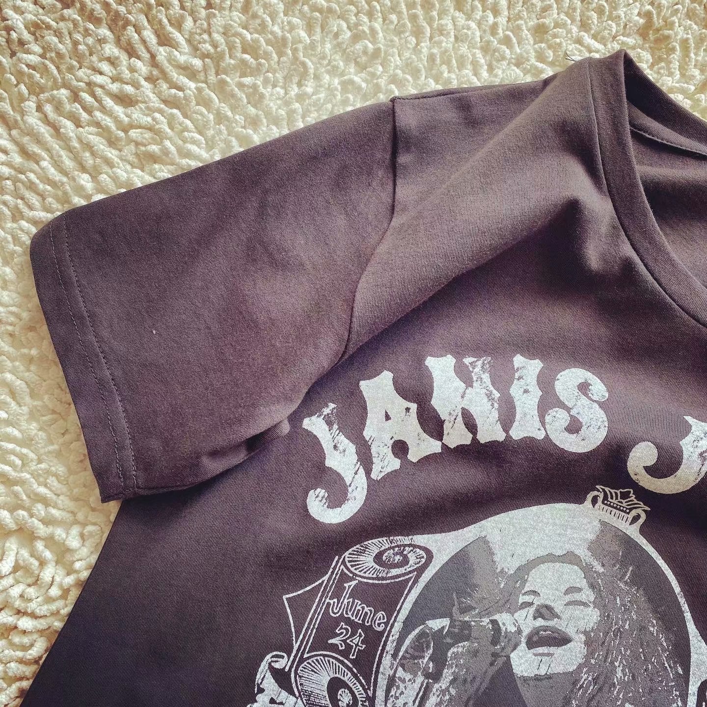 Janis Casual Vintage Band T-Shirts