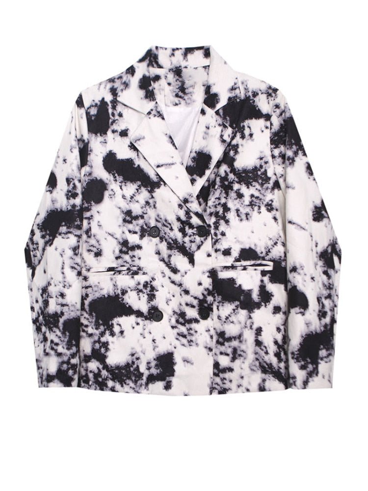 Kali Tie Dye Prints Blazer