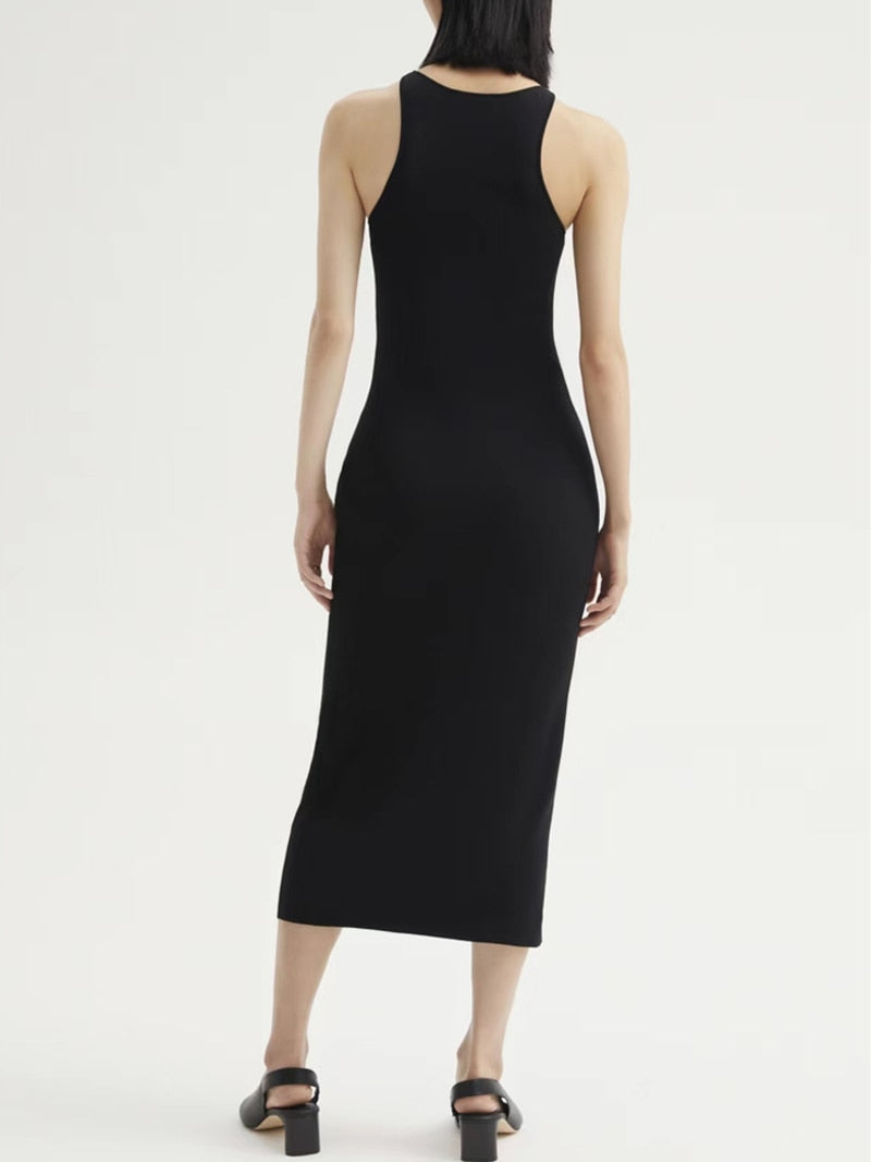 Karey Minimalist Casual Tank Dress - 2 Colors