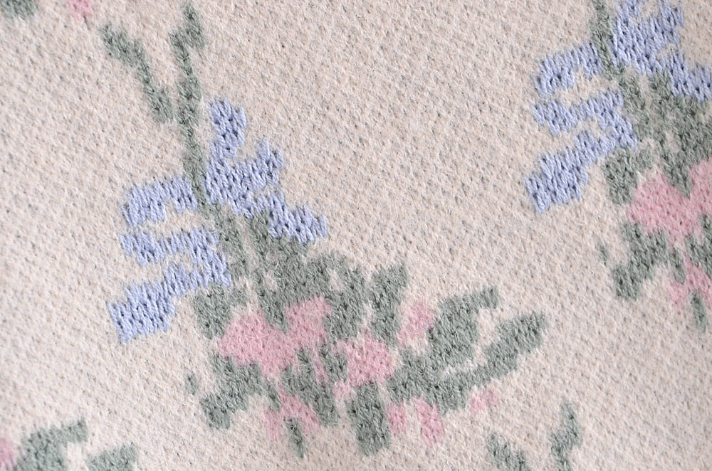 Kiara Sweet Ruffles Cropped Sweater - 2 Colors