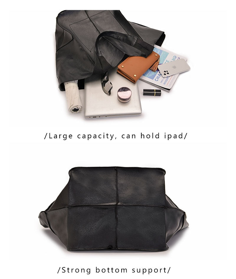 Kora Retro Oil Coated Look Jumbo Bags - 9 Colors