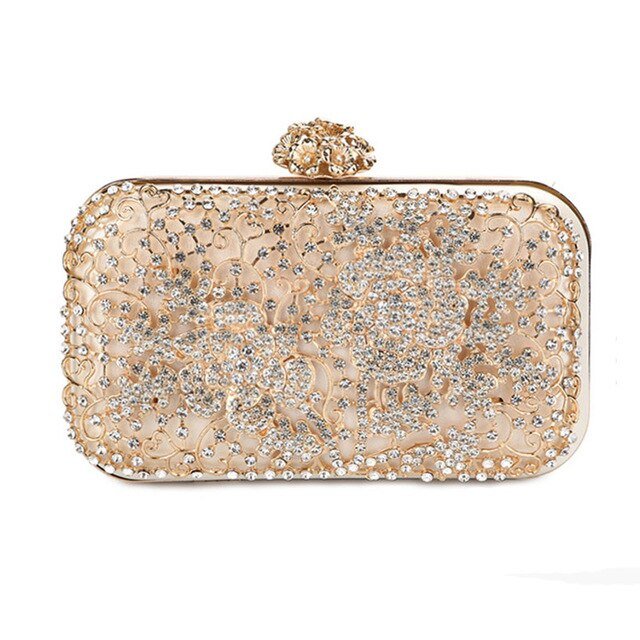 Designer Wedding Clutch Bag Metallic