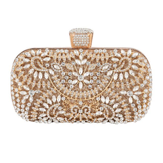 Diamond Clutch Bags for Weddings