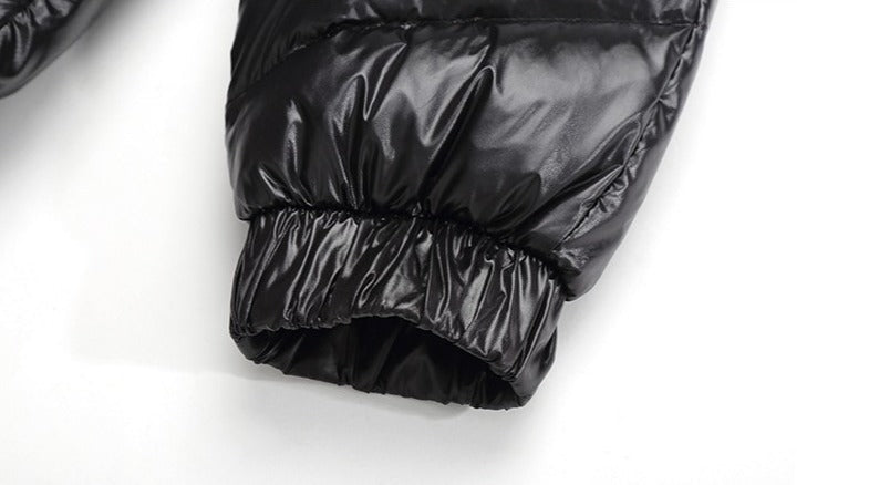 Ladies Long Puffer Jackets With Real Fur Hood