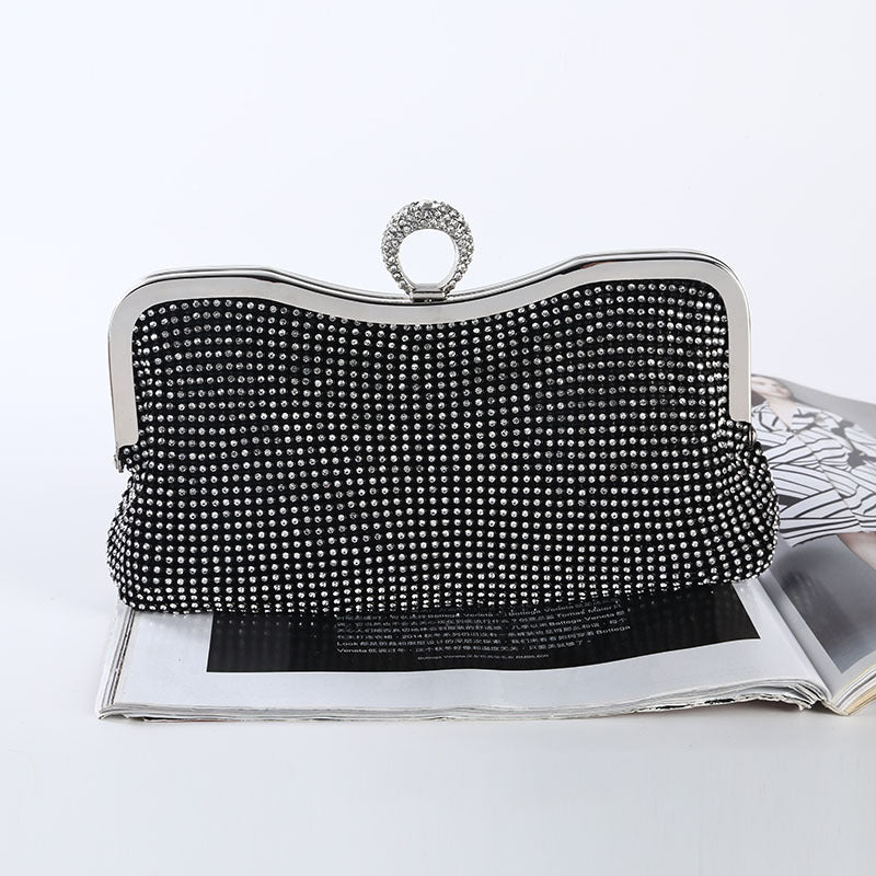 Women Evening Clutch Bag Wedding Shiny Handbags