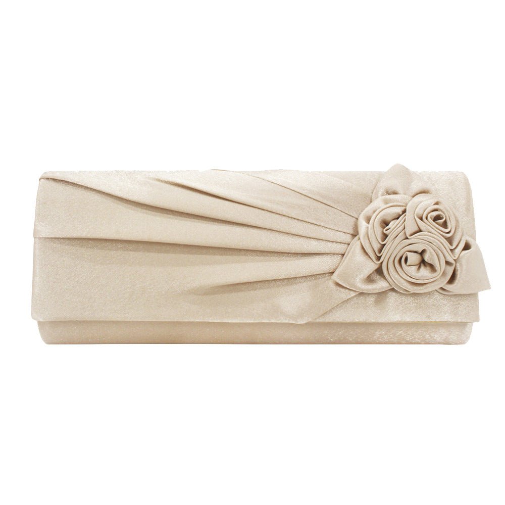 Women Flower Long Evening Bag for Weddings