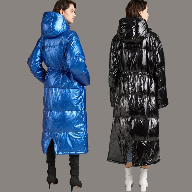 Womens Long Puffer Coat Down Jacket