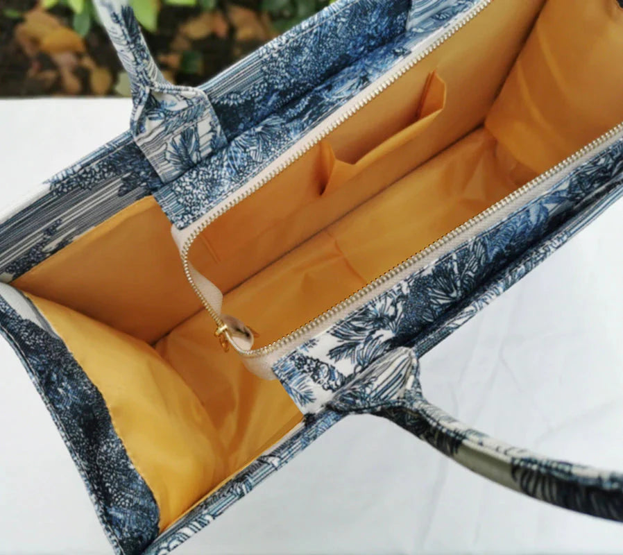 Marcella Your Name Monogram Canvas Totes - 20 Styles