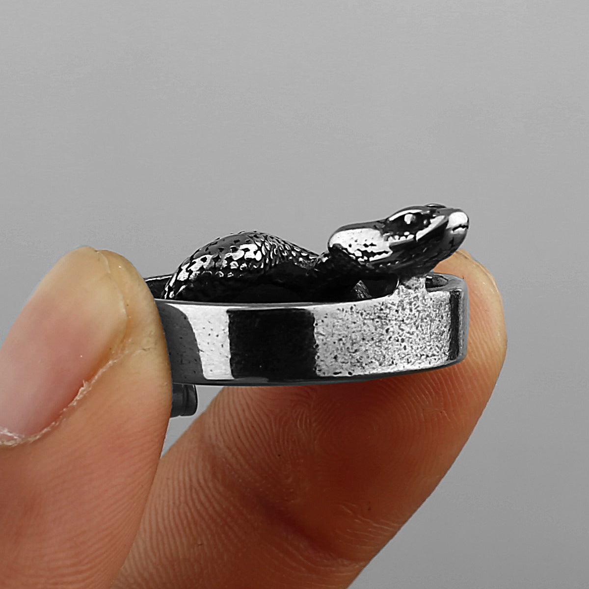 Medallion Snake Necklace