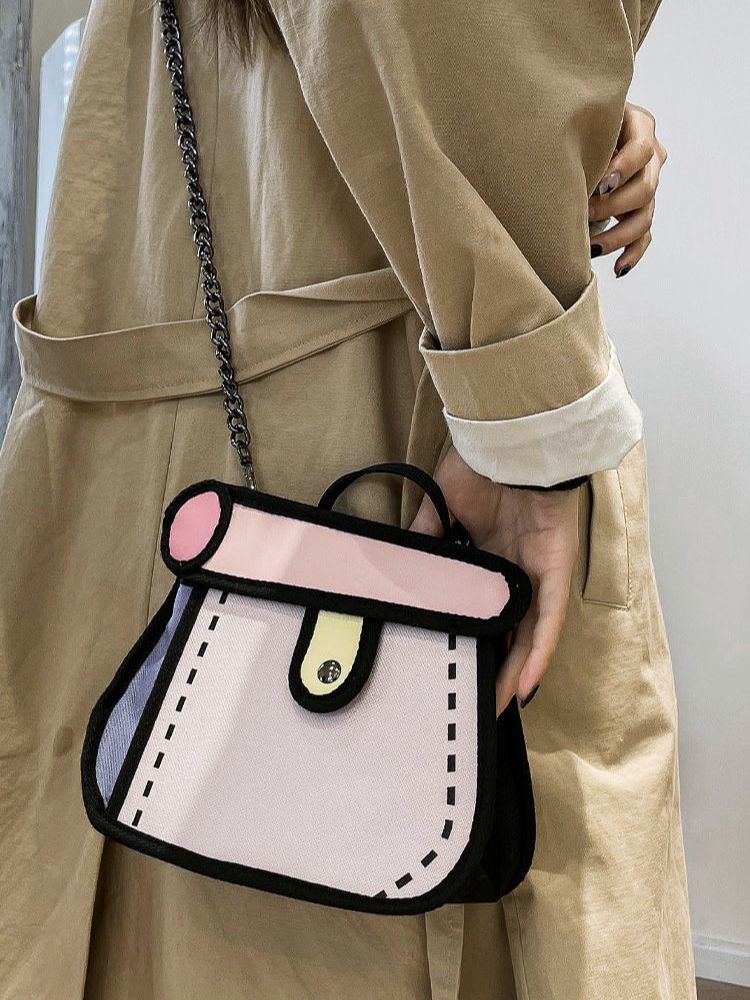 Merida 2D Prints Nylon Shoulder Bags - 3 Colors