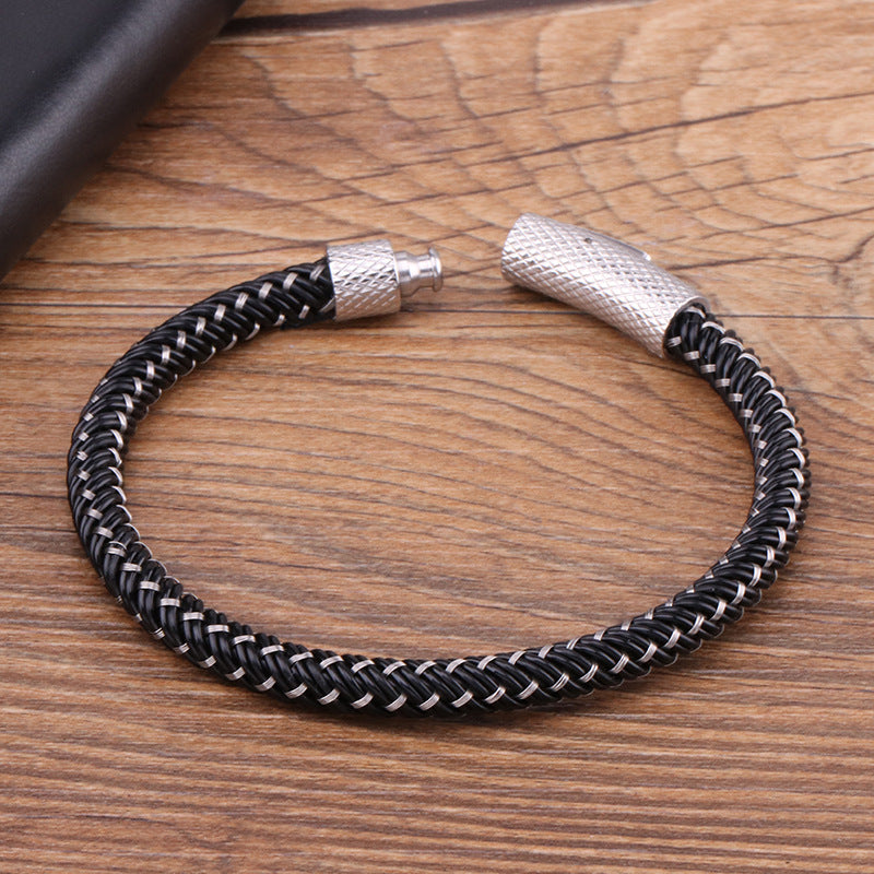 Mixed Braid Rope Bracelet