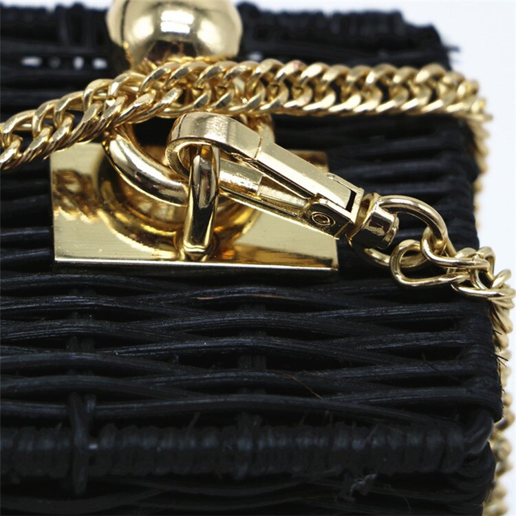 Petunia Rattan Box Bags - 3 Colors