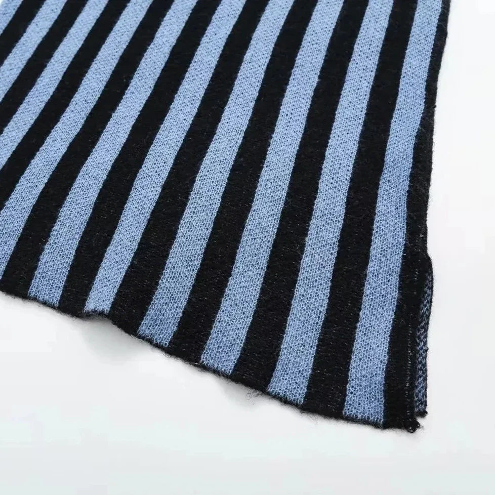 Myka Stripe Sleeveless Knit Dress