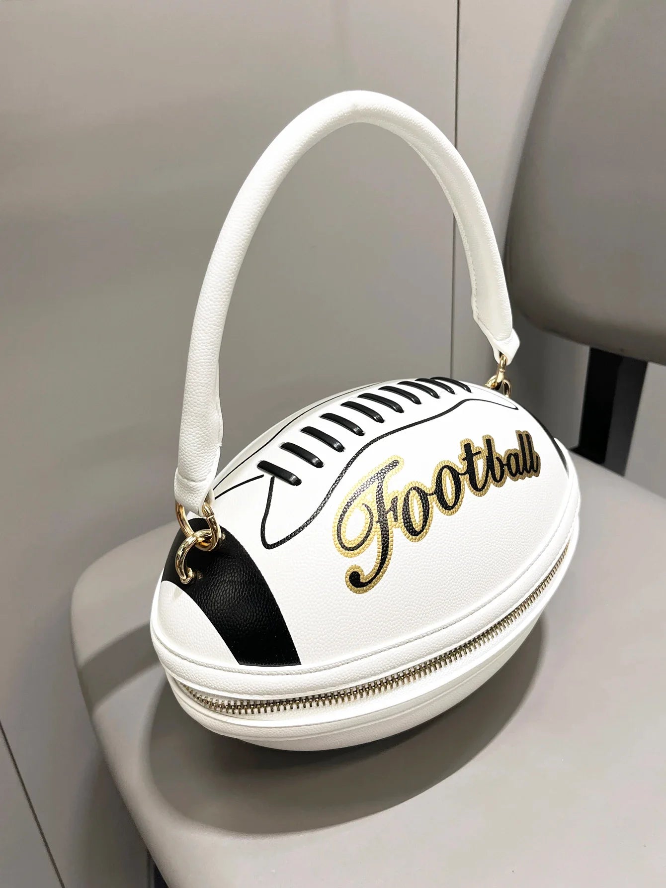 Keith Football Top Handle Mini Bag