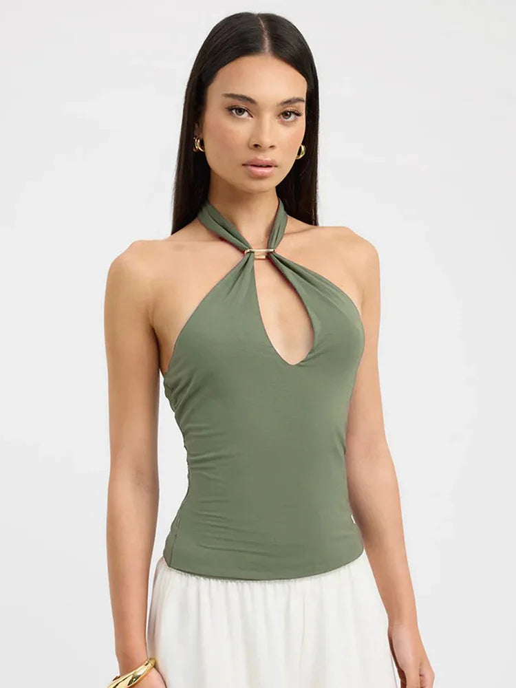 Trendix Sleeveless Off-Shoulder Cami Top