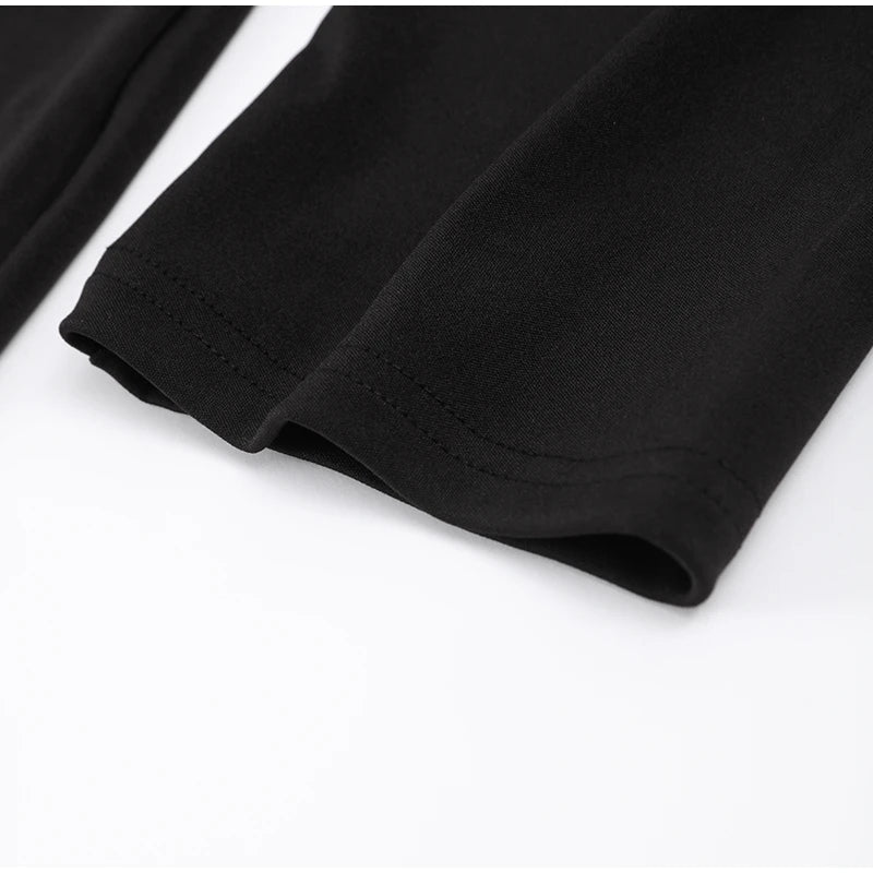 Maxim Crystal Bow Plunge Neck Mini Dress