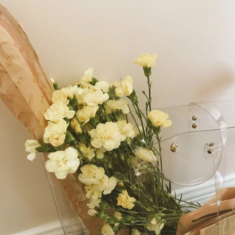 Lexi Clear PVC Shopper Tote